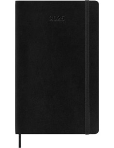 AGENDA 2025 TAPA BLANDA 12 MESES SEMANAL L (13 X 21 CM) NEGRA MOLESKINE DSB12WN3Y25 2