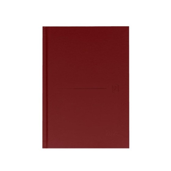 AGENDA 2025 MINIMAL A5 15X21CM DIA PAGINA COLOR ROJO OXFORD 400189837