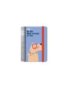 AGENDA 2025 CUTE SEMANA VISTA BOLSILLO  8,5 X 13 CM MODELO DOG DOHE 12910 - 25