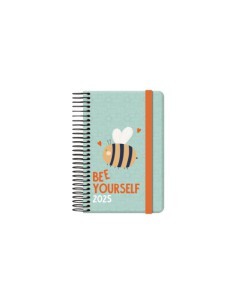 AGENDA 2025 CUTE SEMANA VISTA BOLSILLO  8,5 X 13 CM MODELO BEE DOHE 12909 - 25