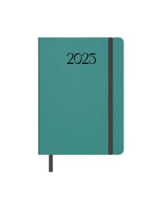 AGENDA 2025 SAMBA DIA PAGINA 15 X 21 CM COLOR VERDE  DOHE 12886 - 25
