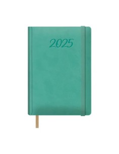 AGENDA 2025 SAMBA DIA PAGINA 15 X 21 CM COLOR VERDE MENTA  DOHE 12883 - 25