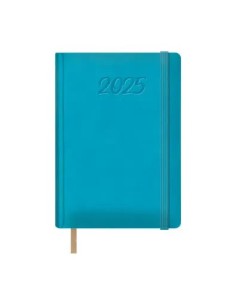 AGENDA 2025 SAMBA DIA PAGINA 15 X 21 CM COLOR TURQUESA  DOHE 12882 - 25