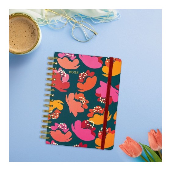AGENDA 2025 TRENDY YOU E10 155X212MM DIA PAGINA TULIP FINOCAM 760062725