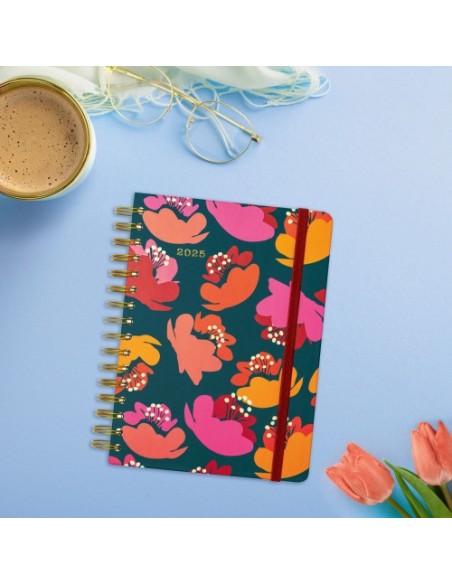 AGENDA 2025 TRENDY YOU E10 155X212MM DIA PAGINA TULIP FINOCAM 760062725