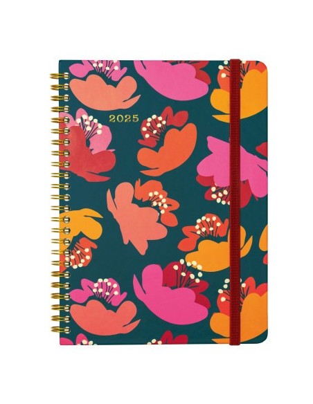 AGENDA 2025 TRENDY YOU E10 155X212MM SEMANA VISTA HORIZONTAL TULIP FINOCAM 760042725
