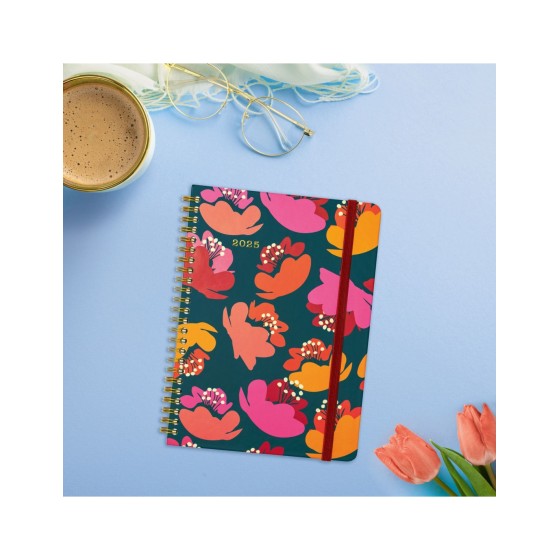 AGENDA 2025 TRENDY YOU E10 155X212MM SEMANA VISTA HORIZONTAL TULIP FINOCAM 760042725