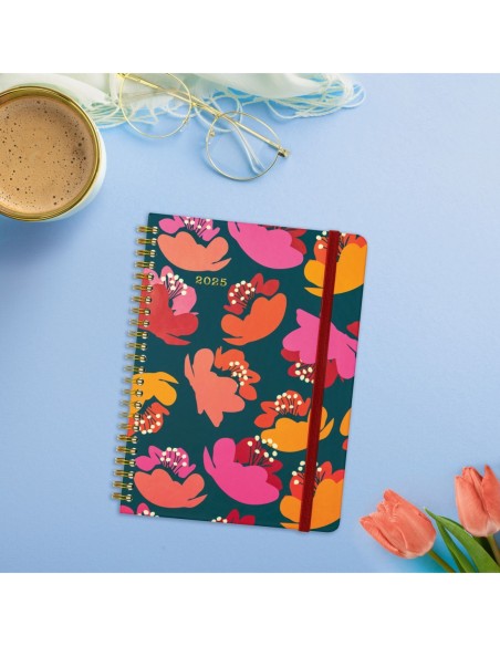 AGENDA 2025 TRENDY YOU E10 155X212MM SEMANA VISTA HORIZONTAL TULIP FINOCAM 760042725