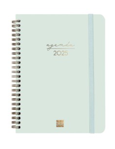 AGENDA 2025 TRENDY ALMA E10 155X212MM SEMANA VISTA HORIZONTAL MENTA FINOCAM 762020325