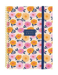 AGENDA 2025 TRENDY DESIGN E10 155X212MM SEMANA VISTA HORIZONTAL SELVA FINOCAM 742232925