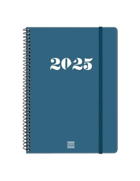 AGENDA 2025 BASIC MY E10 155X212MM SEMANA VISTA HORIZONTAL AZUL FINOCAM 743501025