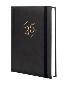 AGENDA 2025 DYNAMIC LONDON Y10 140X204MM DIA PAGINA NEGRO FINOCAM 625320225