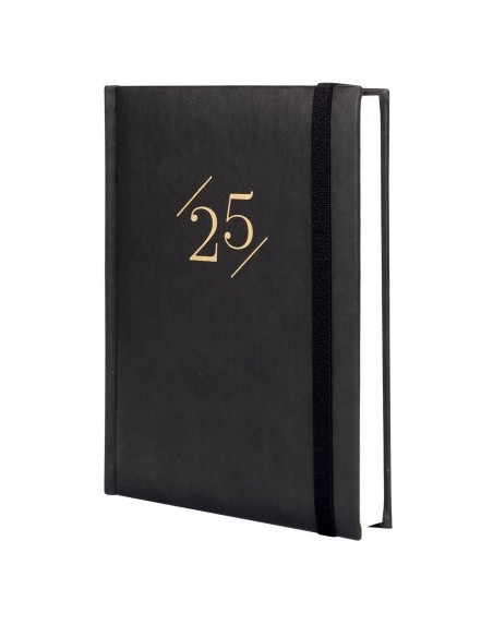 AGENDA 2025 DYNAMIC LONDON Y10 140X204MM DIA PAGINA NEGRO FINOCAM 625320225