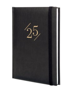AGENDA 2025 DYNAMIC LONDON Y10 140X204MM SEMANA VISTA VERTICAL NEGRO FINOCAM 625300225