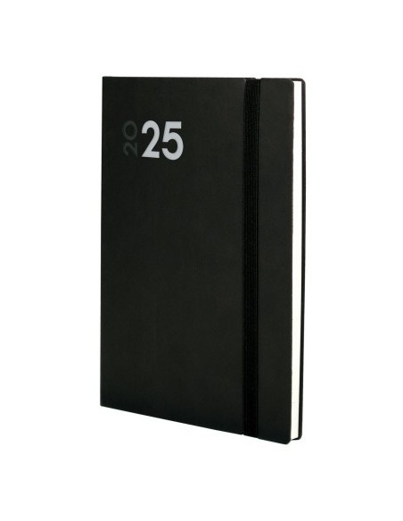 AGENDA 2025 DYNAMIC MARA Y10 140X204MM SEMANA VISTA VERTICAL NEGRO FINOCAM 621126025