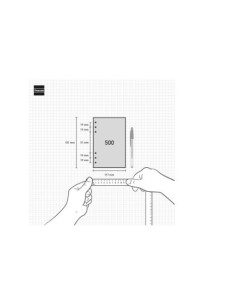 RECAMBIO ANUAL 2025 R593 OPEN500 117X181MM SEMANA VISTA HORIZONTAL FINOCAM 711580025 2