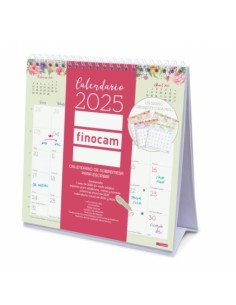 CALENDARIO 2025 SOBREMESA TRENDY DESIGN ESCRIBIR 190X190MM FINOCAM 787060125