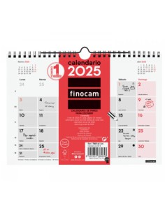 CALENDARIO 2025 NEUTRO PARED ESCRIBIR S 210X150MM FINOCAM 780160025 2