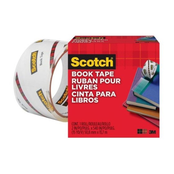 ROLLO CINTA REPARACIÓN DE LIBROS 50,8 MM X 13,7 MTS SCOTCH 7010408215