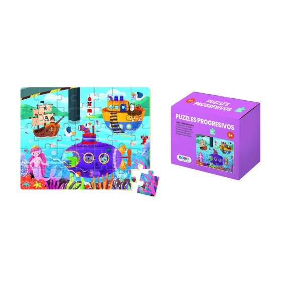 PUZZLE DE 35 PIEZAS - A PARTIR DE 3 AÑOS DOHE 65008