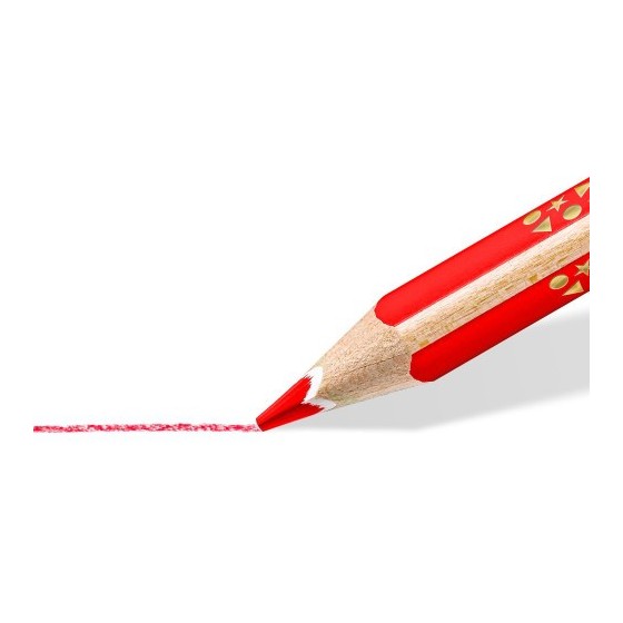 Staedtler 128 Negro, Azul, Burdeos, Marrón, Verde, Azul claro, Verde claro, Naranja, Melocotón, Rojo, Violeta, Amarillo 12 pieza(s)