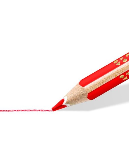 Staedtler 128 Negro, Azul, Burdeos, Marrón, Verde, Azul claro, Verde claro, Naranja, Melocotón, Rojo, Violeta, Amarillo 12 pieza(s)