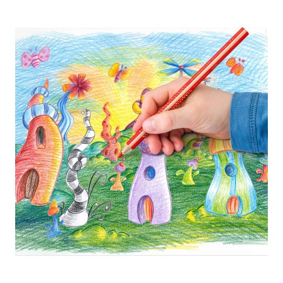 Staedtler 128 Negro, Azul, Burdeos, Marrón, Verde, Azul claro, Verde claro, Naranja, Melocotón, Rojo, Violeta, Amarillo 12 pieza(s)