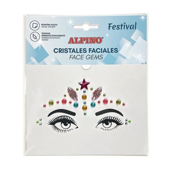 ALPINO GEMAS FACIALES ADHESIVAS FESTIVAL ALPINO DL000631