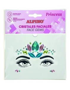 ALPINO GEMAS FACIALES ADHESIVAS PRINCESS ALPINO DL000630