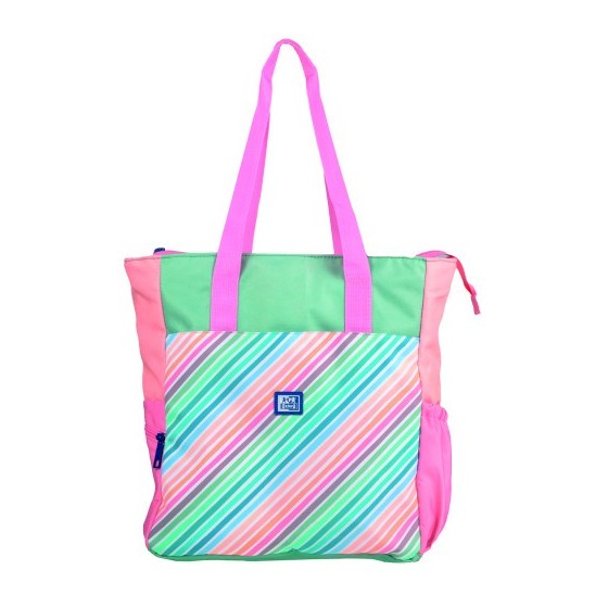 TOTE BAG CONVERTIBLE COLOR BLOCK OXFORD 400182983