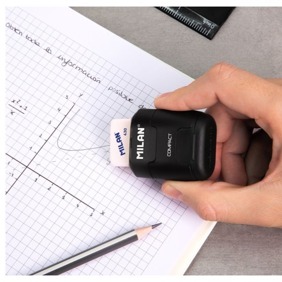 CAJA EXPOSITORA 16 AFILABORRAS COMPACT SHADOW MILAN 4703116DW