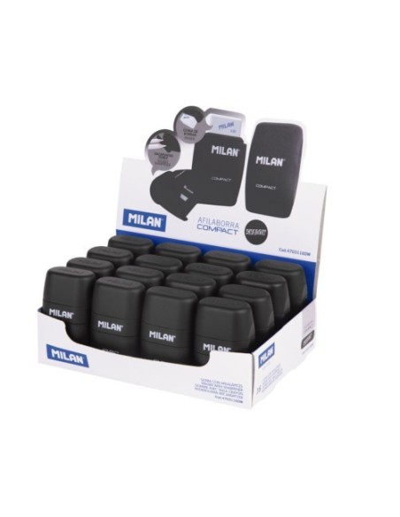 CAJA EXPOSITORA 16 AFILABORRAS COMPACT SHADOW MILAN 4703116DW