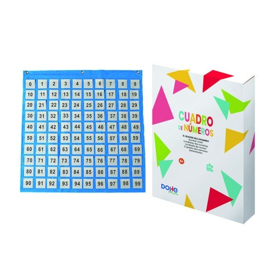 CAJA CUADRO DE NÚMEROS - A PARTIR DE 6 AÑOS DOHE 1019