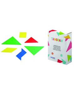 CAJA TANGRAM - 7 PIEZAS - A PARTIR DE 6 AÑOS. DOHE 1024