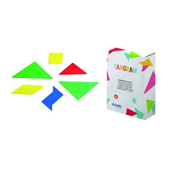 CAJA TANGRAM - 7 PIEZAS - A PARTIR DE 6 AÑOS. DOHE 1024