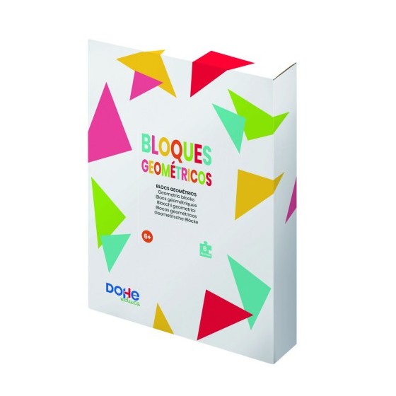 CAJA BLOQUES GEOMÉTRICOS - A PARTIR DE 6 AÑOS.  DOHE 1003