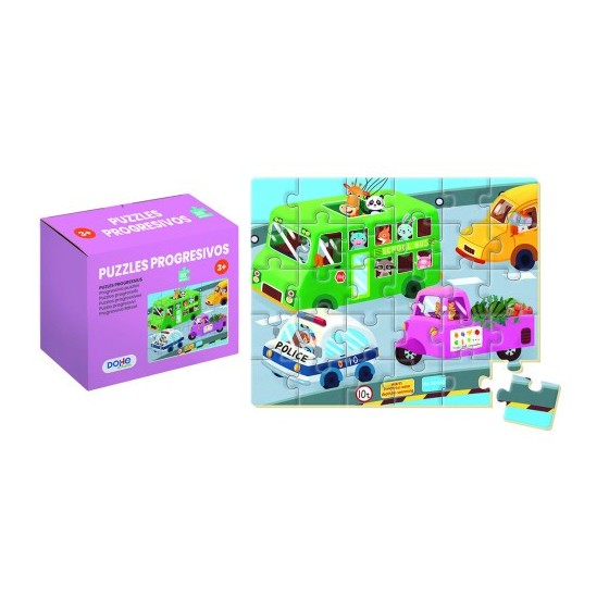 PUZZLE DE 30 PIEZAS - A PARTIR DE 3 AÑOS DOHE 65007