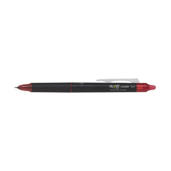 Pilot FriXion Point Clicker Bolígrafo de gel de punta retráctil Fino Rojo 1 pieza(s) (x12 unidades)