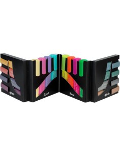 Faber-Castell 254603 marcador 16 pieza(s) Punta de cincel Metálico, Multicolor, Pastel 2
