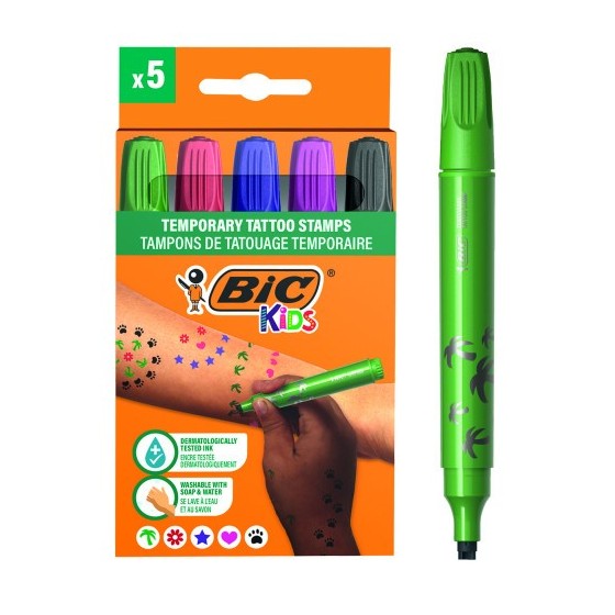 ESTUCHE TATTOO 5 STAMPS BIC 516824