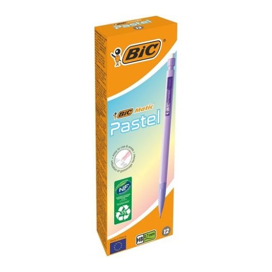 PORTAMINAS PASTEL 0,7MM BIC 511060