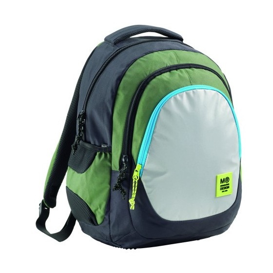 MOCHILA TRIPLE BERLIN RECICLADA RIDER GREEN MIQUELRIUS MR19332