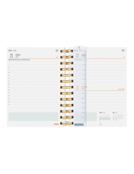 AGENDA ESCOLAR 2024-2025 8º 120X169 1 DÍA PÁGINA MINI-INSTITUT PERSONALIZABLE FINOCAM 530204225