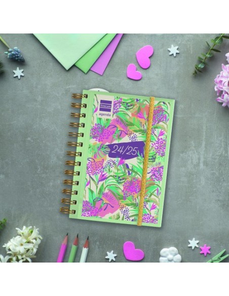 AGENDA ESCOLAR 2024-2025 8º 120X169 1 DÍA PÁGINA MINI-INSTITUT PERSONALIZABLE FINOCAM 530204225