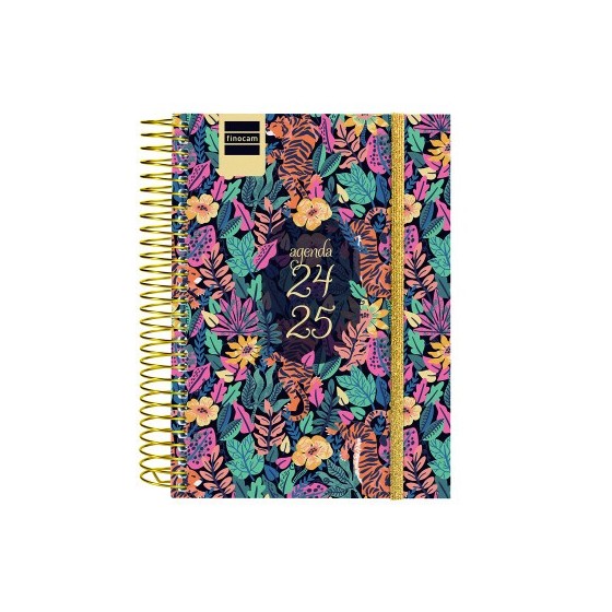AGENDA ESCOLAR 2024-2025 8º 120X164 1 DÍA PÁGINA SECUNDARIA TIGER FINOCAM 634263625