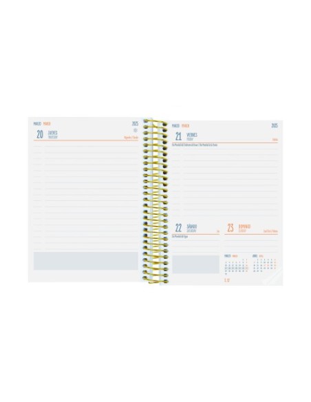 AGENDA ESCOLAR 2024-2025 8º 120X164 1 DÍA PÁGINA SECUNDARIA TIGER FINOCAM 634263625