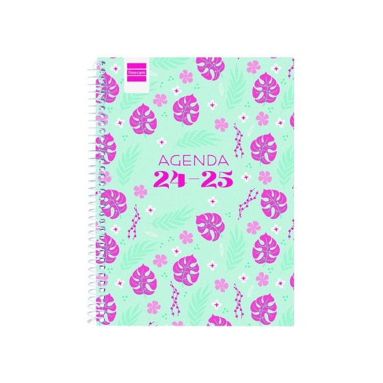 AGENDA ESCOLAR 2024-2025 4º 155X212 SEMANA VISTA HORIZONTAL COOL SELVA FINOCAM 645040725