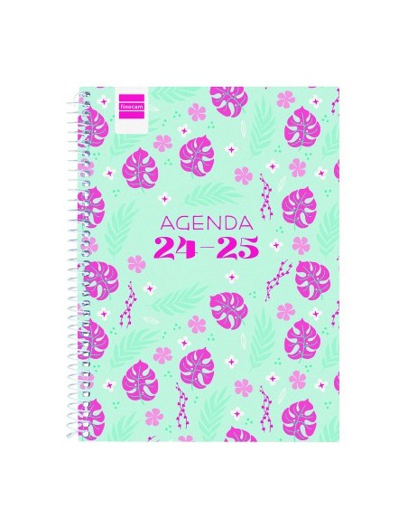 AGENDA ESCOLAR 2024-2025 4º 155X212 SEMANA VISTA HORIZONTAL COOL SELVA FINOCAM 645040725