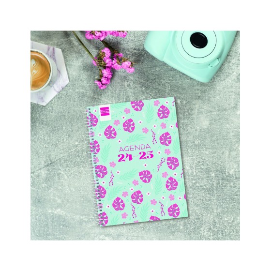 AGENDA ESCOLAR 2024-2025 8º 120X164 SEMANA VISTA HORIZONTAL COOL SELVA FINOCAM 645000725