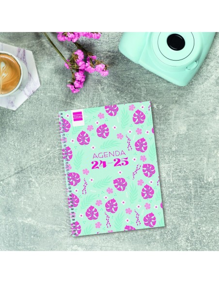 AGENDA ESCOLAR 2024-2025 8º 120X164 SEMANA VISTA HORIZONTAL COOL SELVA FINOCAM 645000725